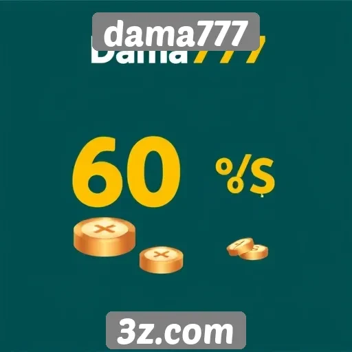 Comparação de bônus oferecidos no Dama777