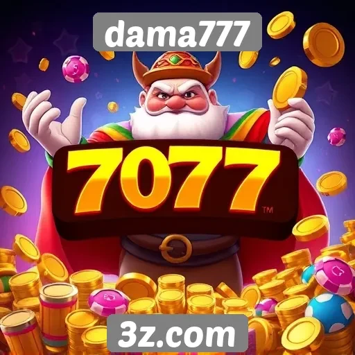 Explore as funcionalidades do site de jogos Dama777