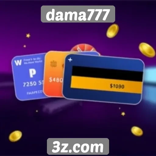 Como funcionam os métodos de pagamento no Dama777