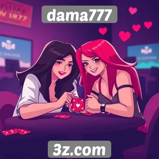 Interação social em jogos na plataforma Dama777